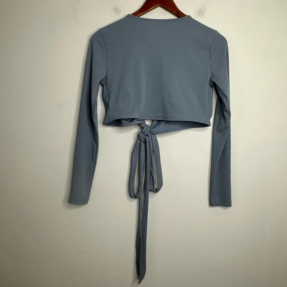 Superdown Women’s Sylvie Wrap Tie Top Size Small - Picture 6 of 9